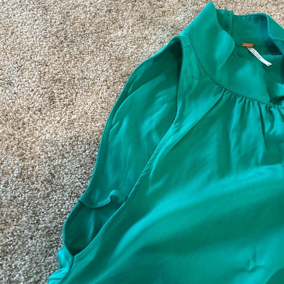 Free People tank top, turquoise, size medium - Picture 4 of 7